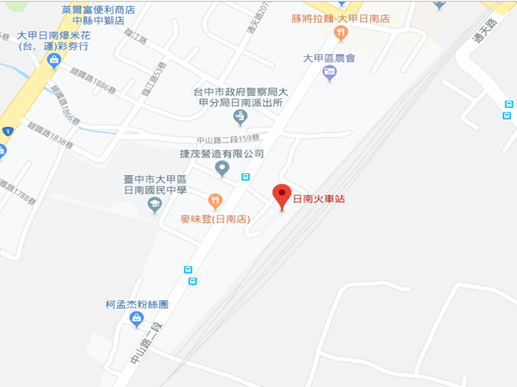 日南車站google地圖