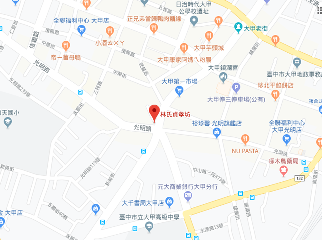 林氏貞孝坊google地圖